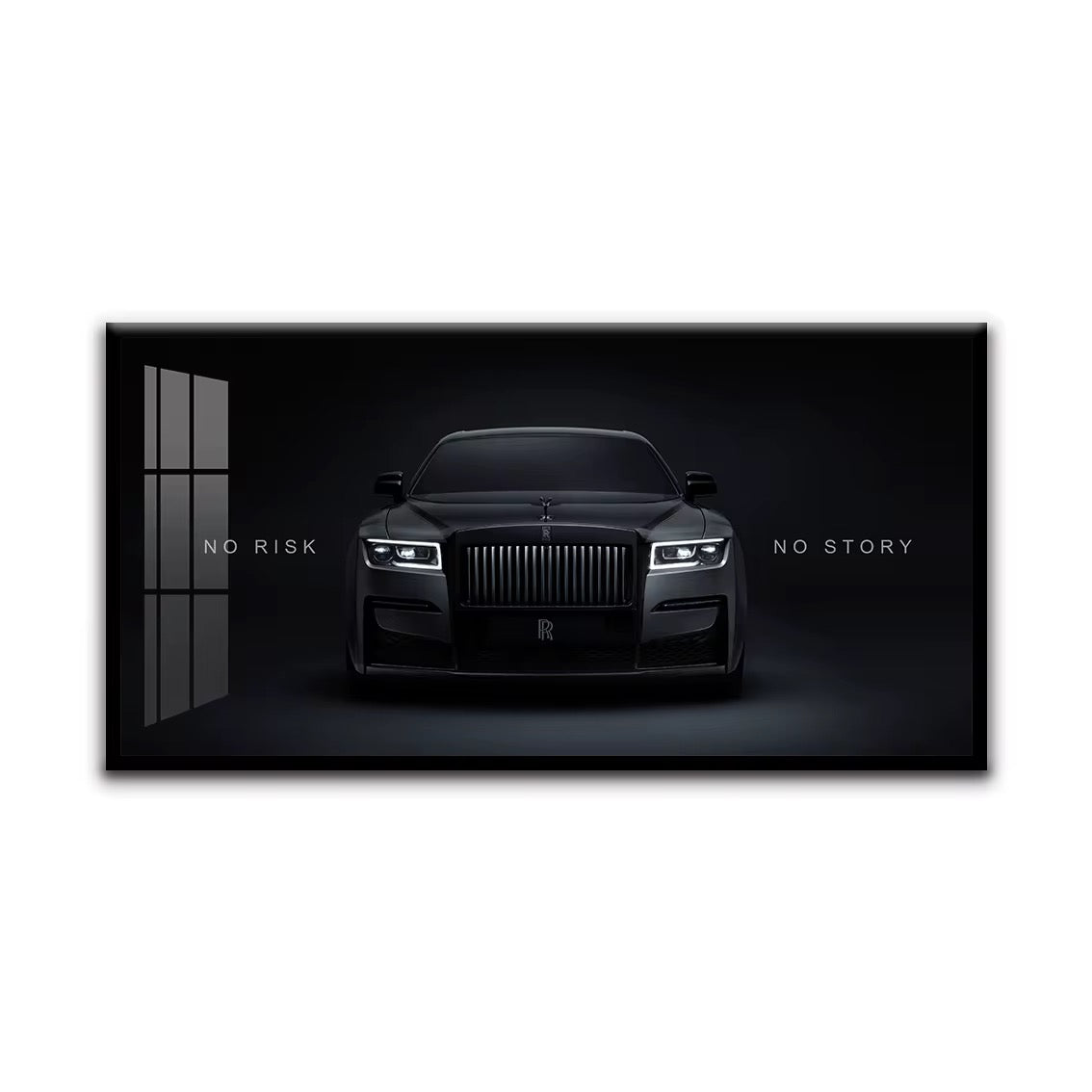 Luxury Motivation Glass Wall Art - Rolls-Royce -